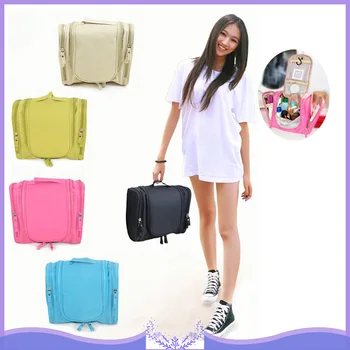 

Woman Toiletry Makeup Kit Bag Storage Waterproof Cosmetic Bag Picnic Wash handBag Korea Multifunctional Organizer travel bag