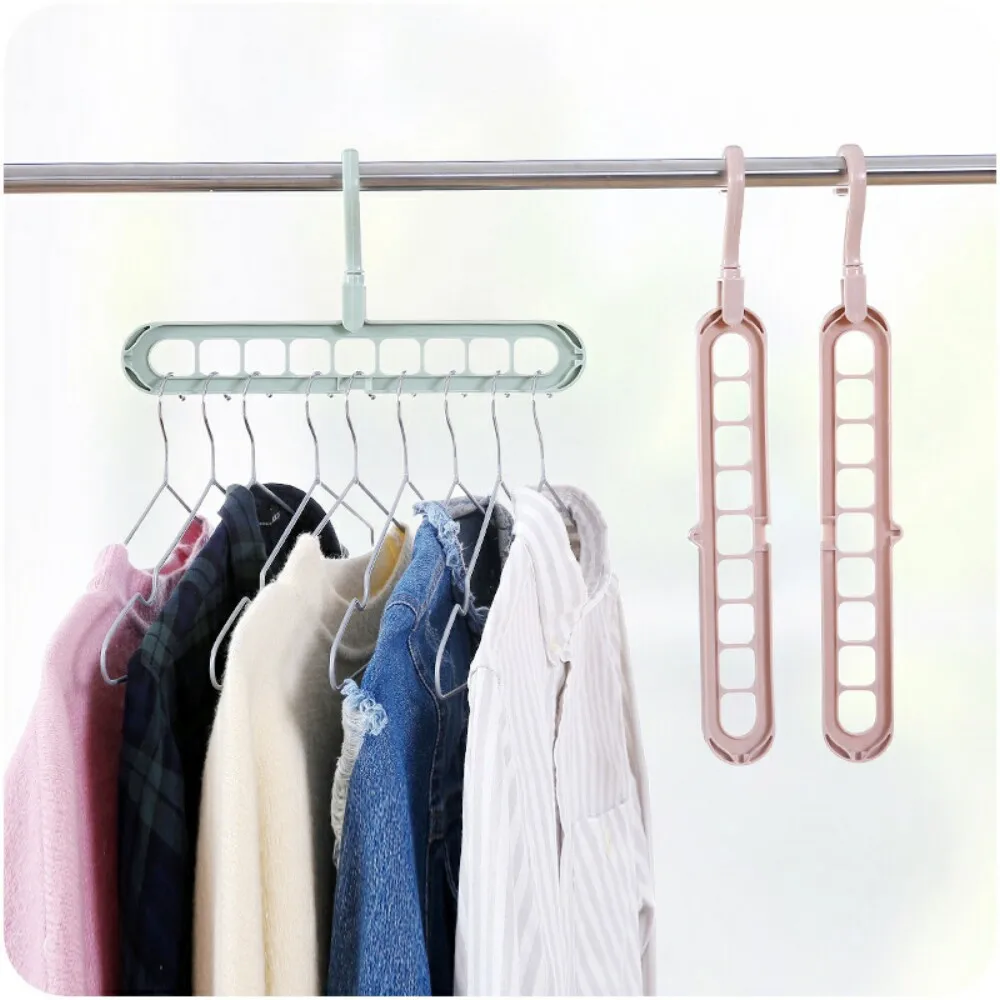 Multifunction Clothes Drying Rack Storage Hanger for Wardrobe Outdoor Balcony