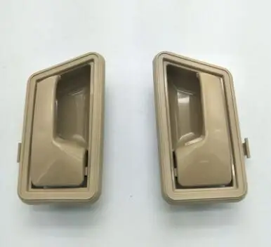 SKTOO 2 шт для Volkswagen Santana 2000 3000 дверная ручка Рама Внутренняя ручка дверная ручка - Цвет: Бежевый