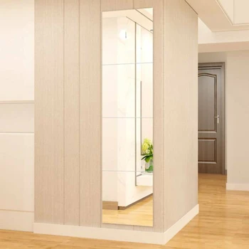 

15/30cm Mirror Tile Wall Sticker Square Room Decor Stick On Art Home Decoration Mirror Decor Home Window Bathroom Decoration
