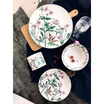 

Ceramic Tableware Eden Garden Steak Plate Bowl Hand-holding Cup Newlywed Shand
