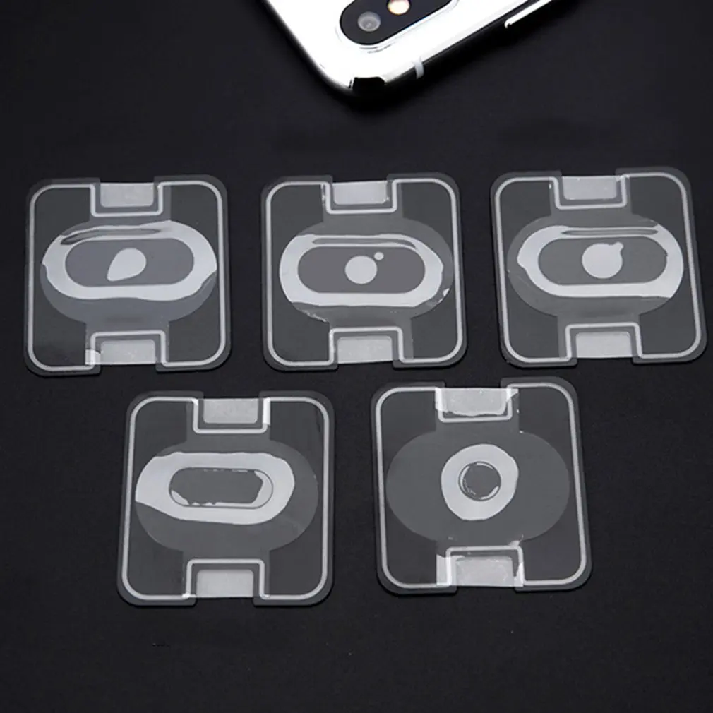 rear camera lens tempered film 2.5D no hole small storage box for iphoneX FOR iphone8 8plus FOR iphone7 7Plus