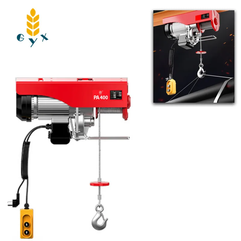 Small crane / Portable off-road vehicle traction net / Electric hoist / 220v 1 ton 2 ton 1t crane / Truck engine crane