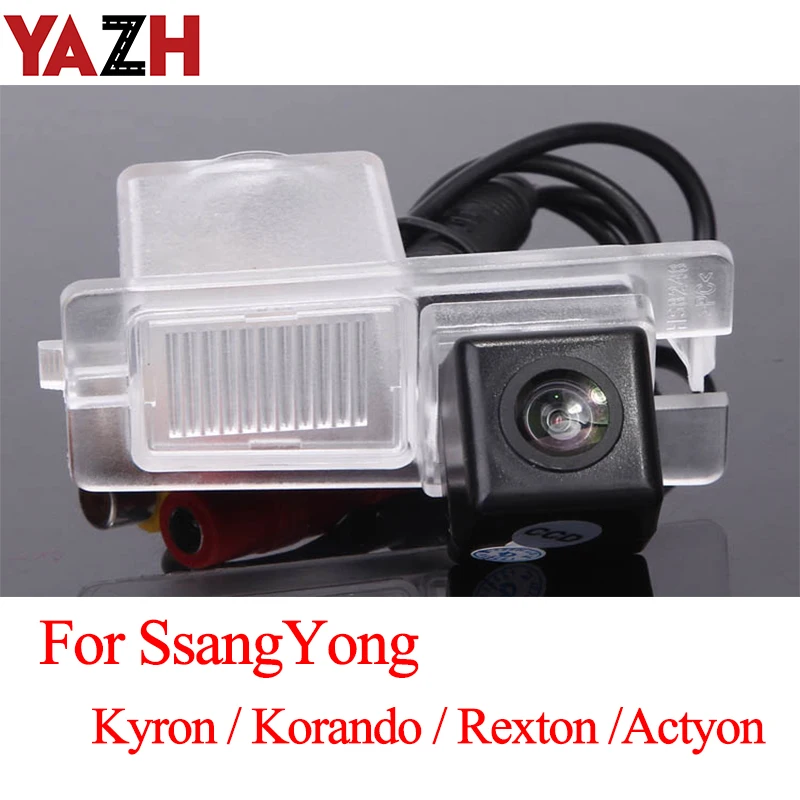 Водонепроницаемая камера заднего вида для SSangYong Kyron Korando Rexton Actyon HD CCD ночного