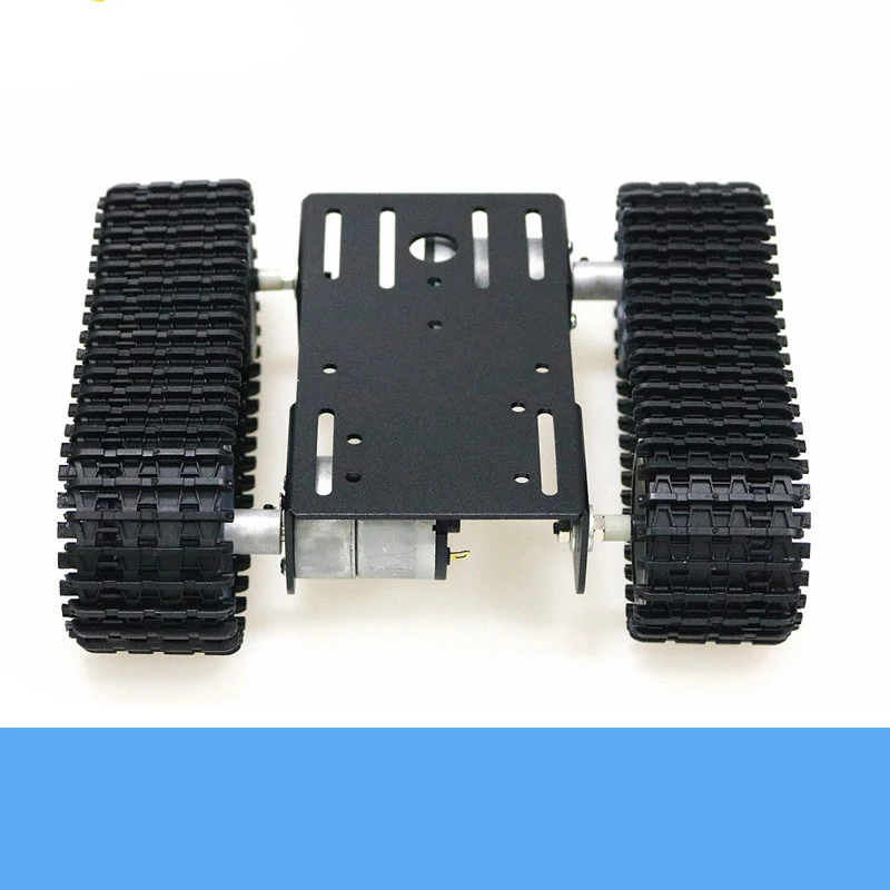 DIY TP101 Tracked Tank Chassis Smart Crawler Robot Platform Metal Panel 33GB-520 12V DC Geared Motor For Arduino Toy Unassembled