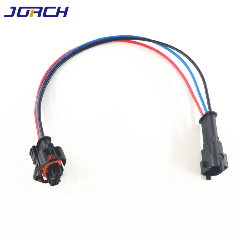 1 pcs 3pin Ford Falcon BA BF MAP Sensor Connector male female plug 1928404227 and Bosch 1928403966 with 0.75mm² wire harness
