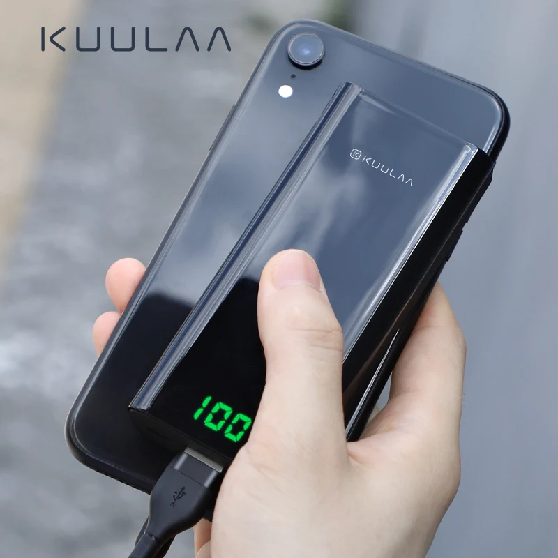 KUULAA power bank 10000 мАч портативное зарядное устройство для xiaomi mi 9t powerbank 2 Входная
