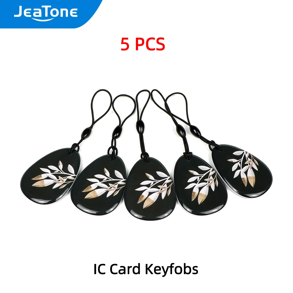 JeaTone 13.5MHz RFIC/125KHz RFID Card for Home Access Control Video Intercom System gliderol remote Access Control Systems