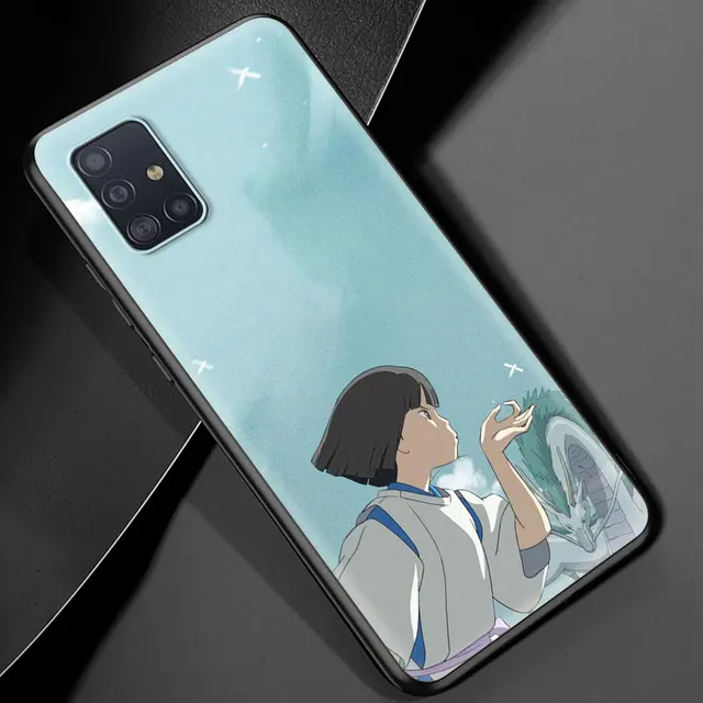 Japan Anime chihiro Spirited Away Silicon Phone Case for Samsung Galaxy A51 A71 A21S A12 A11 A31 A52 A41 A32 5G A72 A02S Cover a12