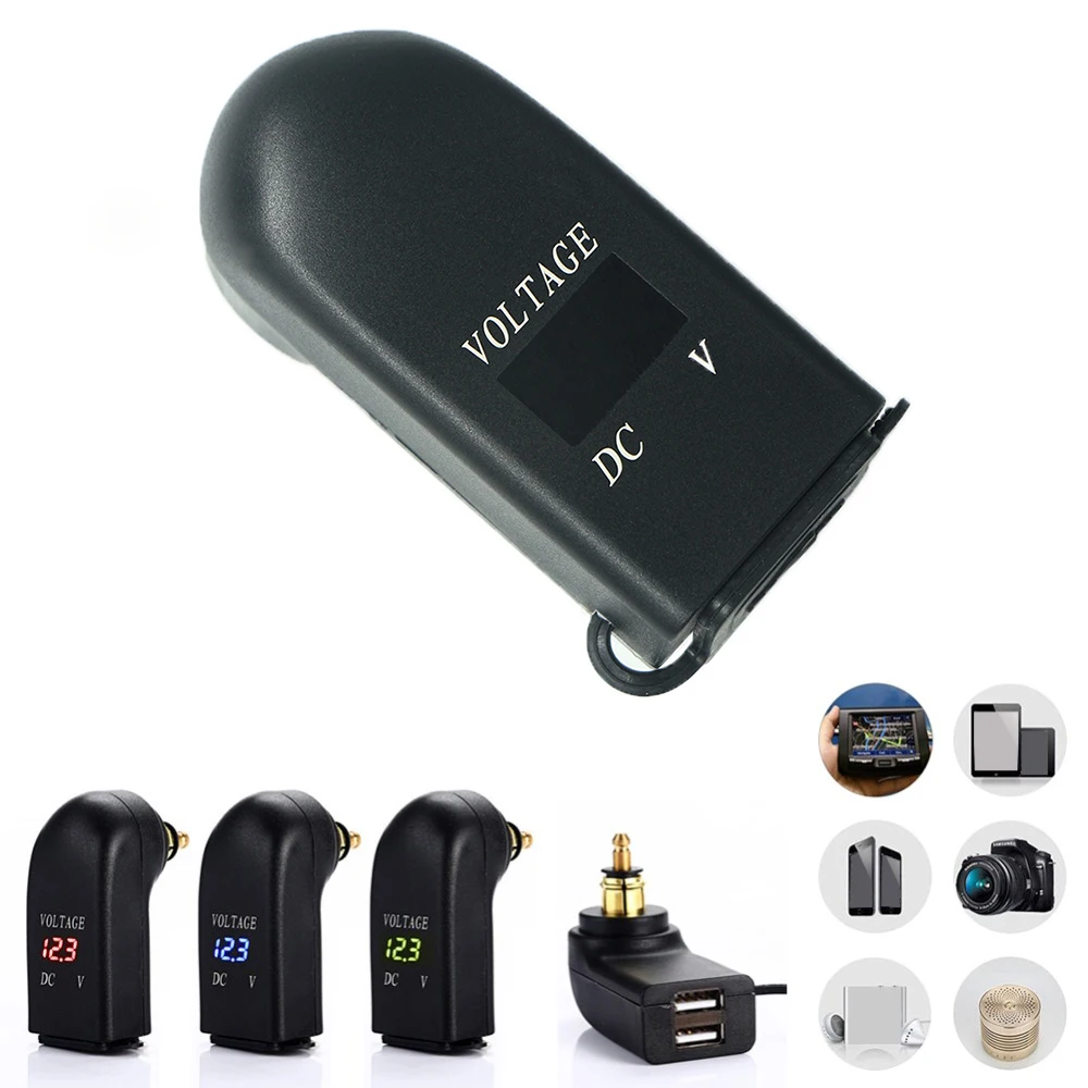Для BMW R1200GS F800GS ADV R1250GS F850GS F650GS F750GS мотоцикл 4.8A Dual USB зарядное устройство адаптер