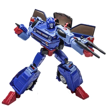 

X Transbots MX-17 MX-XVII G1 Transformation Action Figure Toy Savant Skids Model Alloy KO ALT17 Figma Deformation Car Robot