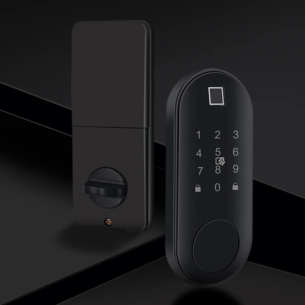 

Self Defense Office Professional Home Security Door Lock APP Control Anti Theft Keypad Universal Fingerprint Touch Password