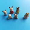 10pcs/ A Lot 1-3cm Plastic Original Rabbit Squirrel Mini Cute Kawaii Kitchen Play House Toy Accessories 3