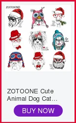 ZOTOONE мультфильм животных набор патчи железа на теплопередачи патчи для детской одежды DIY полосы аппликация на футболку пользовательские наклейки E