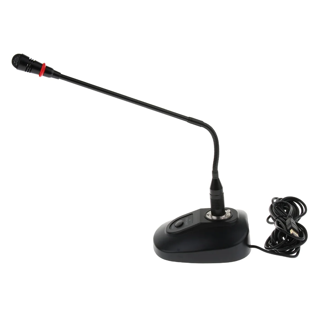 

Desktop Meeting Conference Gooseneck Detachable Microphone Mic System