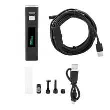 Водонепроницаемый эндоскоп с поддержкой WiFi эндоскоп 8 мм 1200P Камера с 8-светодиодный светильник для выхлопной трубы автомобиля инспекционный видеоэндоскоп с Камера