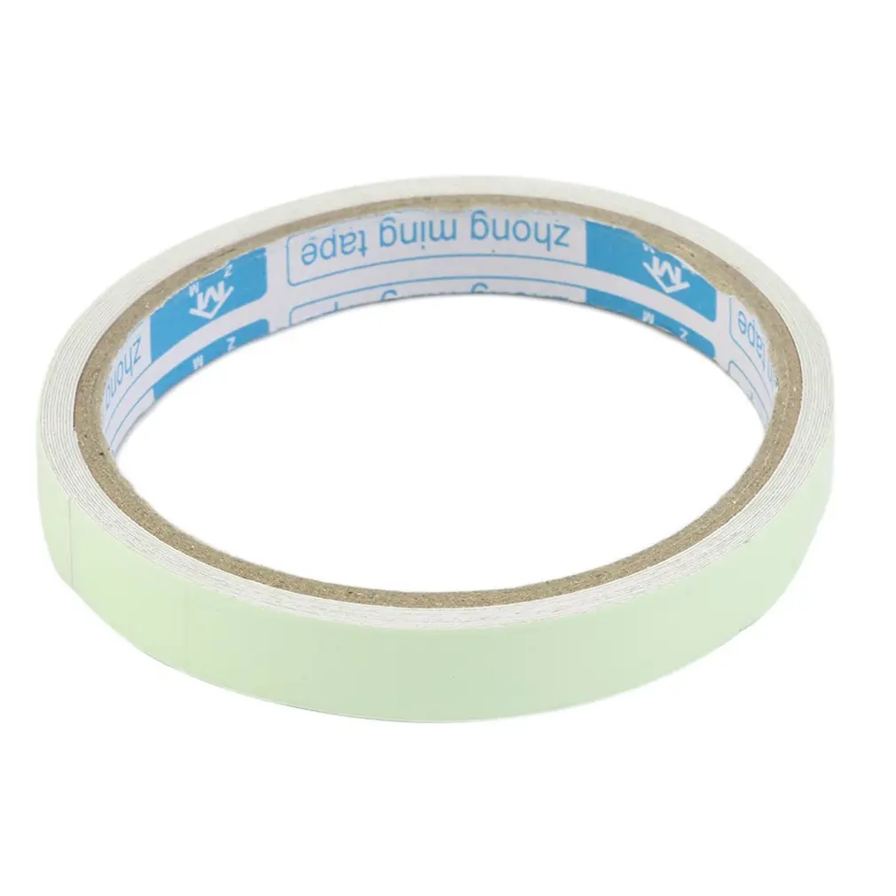 

20/12/10/15mm x 3M/Roll Luminous Tape Self-adhesive Glow In The Dark Safety Stage Home Decorations Warning Tape