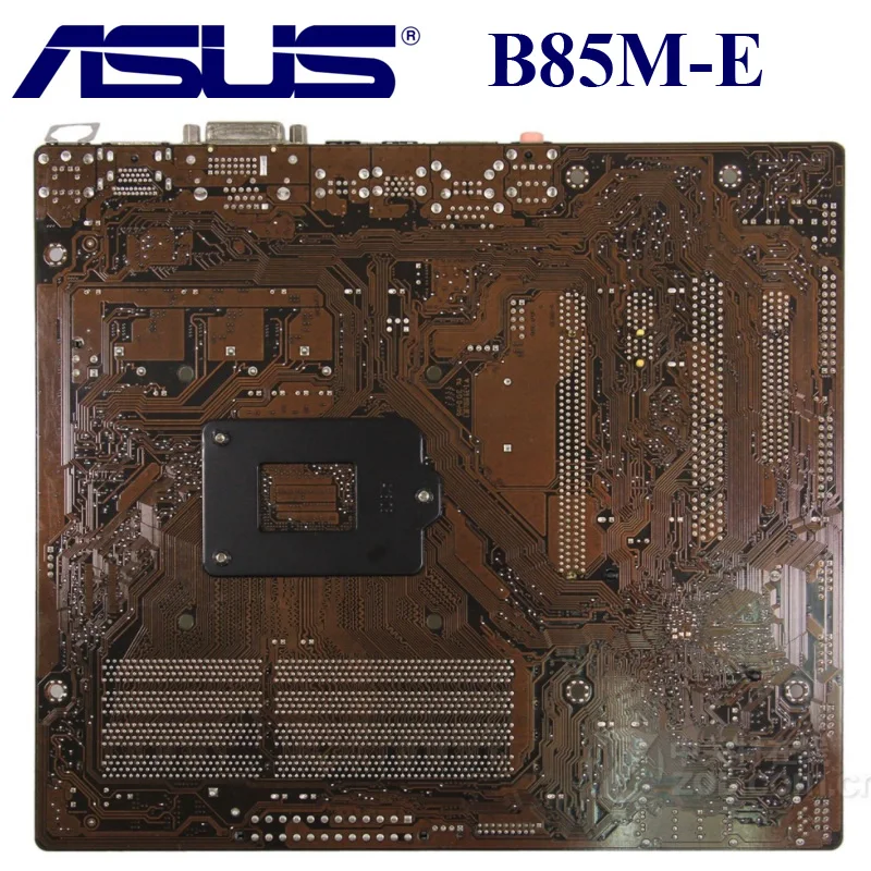 LGA 1150 ASUS B85M-E материнская плата Micro ATX B85M-E B85ME системная плата B85M DDR3 для Intel B85 32GB настольная материнская плата USB 3,0 б/у