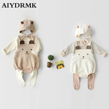 

Baby Clothes Boy Autumn Baby Girl Romper Cotton Newborn Baby Rompers Infant Baby Boy Romper Toddler Overalls Jumpsuit with Hat