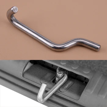 

13.8 cm Silver Metal Car Tailgate Tail Locker Extender Air Vent Lock Latch Standoff Fit For VW T4 T5 T6