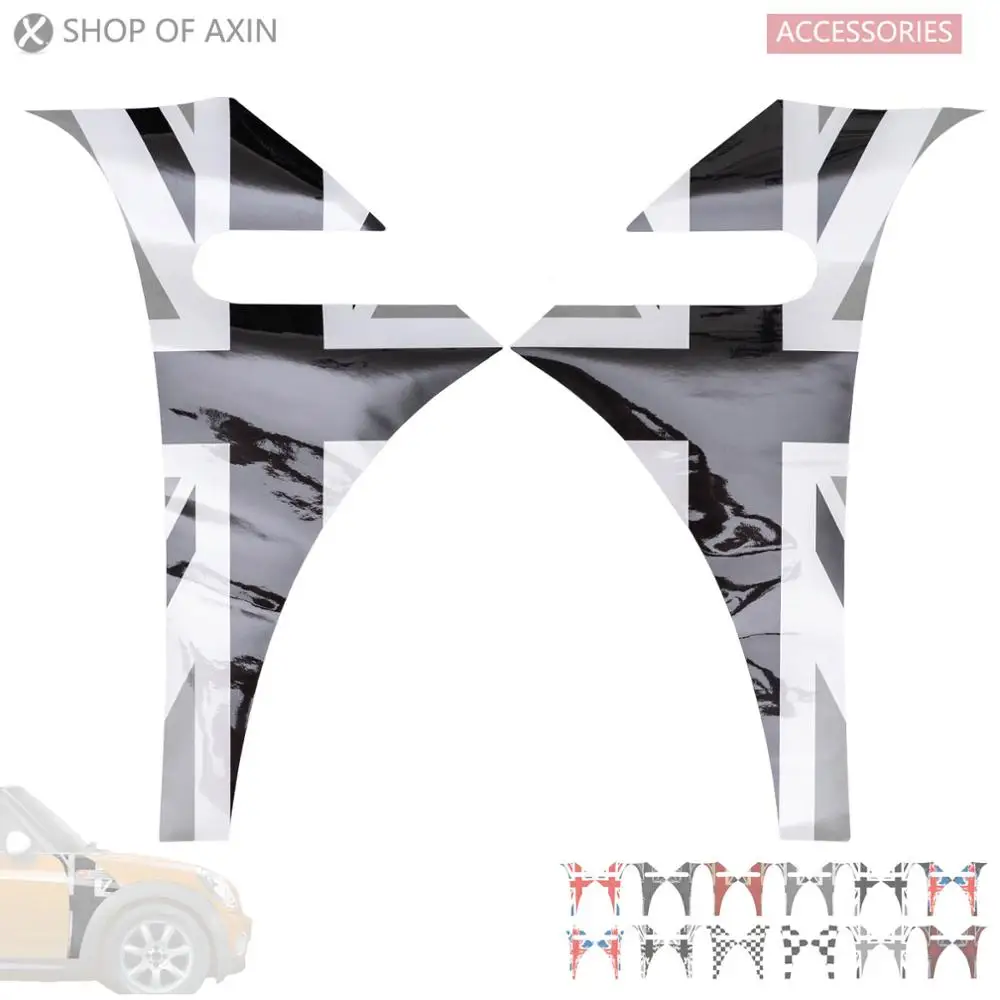 

Mini Style Front Fender Side Scuttles Graphics Sticker For Mini Cooper R55 R56 R57 R60 R61 F55 F56