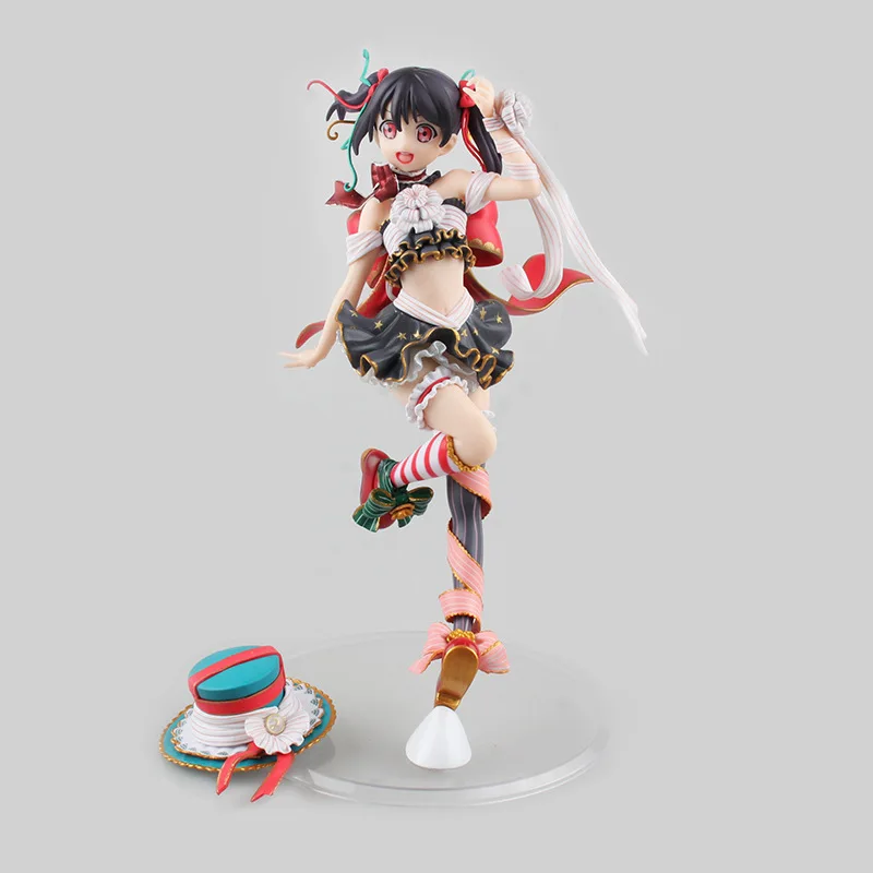 25 см Love Live! Школьный идол фестиваль Ядзава Нико 1/7 Масштаб ПВХ фигурка Коллекционная модель игрушки Рождественский подарок B19