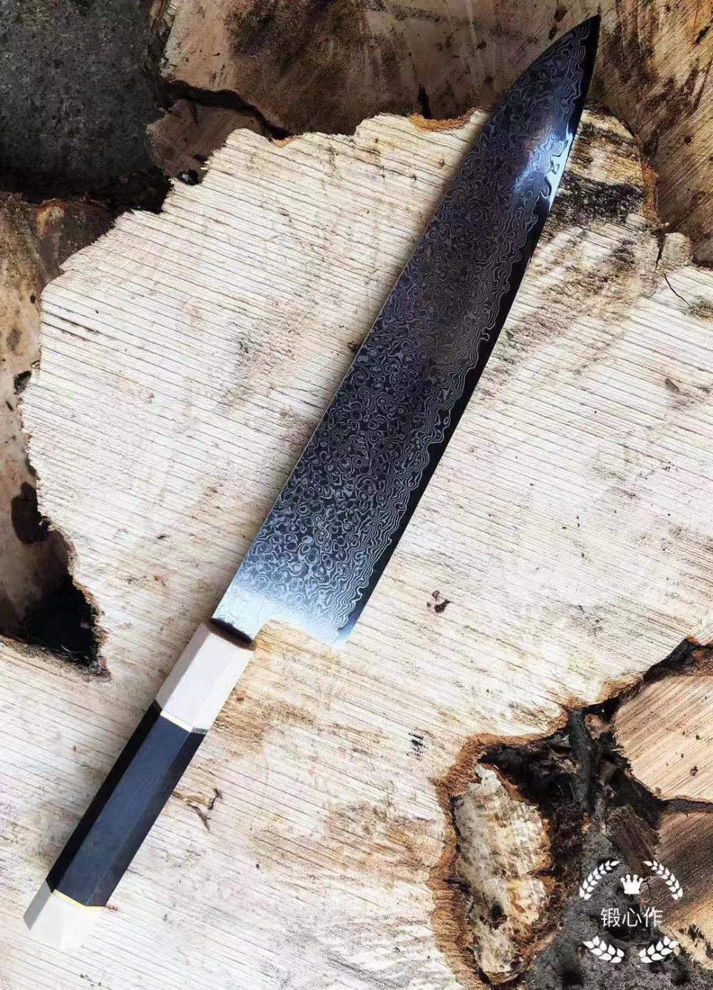 Дамасская сталь VG10 нож шеф-повара Gyuto инструмент для приготовления пищи meet Тесак японские кухонные ножи Набор черное дерево ручка острые