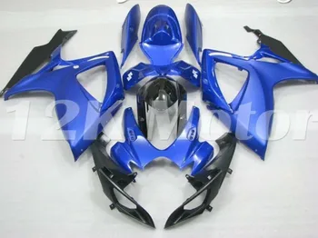 

New ABS Motorcycle whole Fairing set Fit for Suzuki 2006 2007 GSXR600 GSXR750 Body set GSX-R 600 750 K6 K7 06 07 black blue