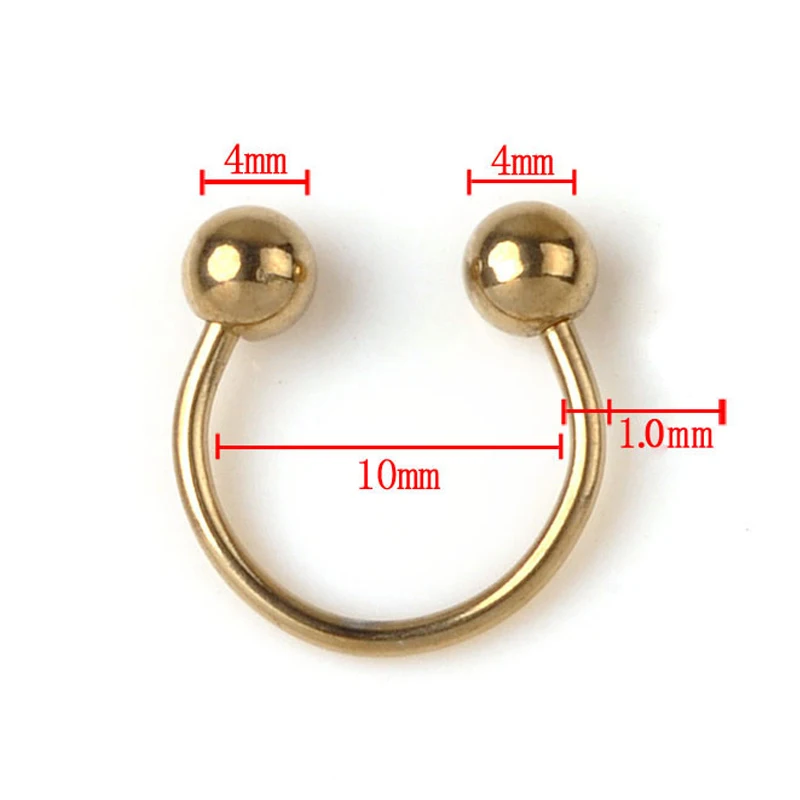 5 шт. конусные колечки для пирсинга бровей 8 мм 10 мм|spike bang|spike jewelry wholesalejewelry roll |