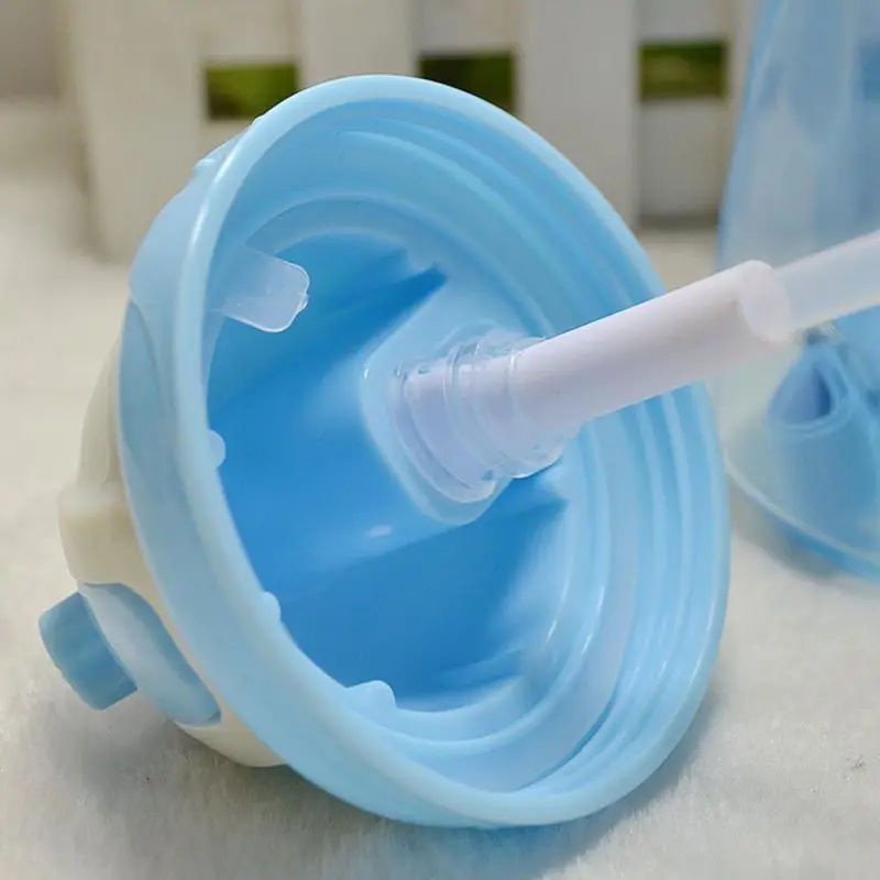 400 мл Leuke детская тренировочная чашка Leren Voeden Drinkwater Stro Handvat Fles тренировочная чашка Babyvoeding Cup