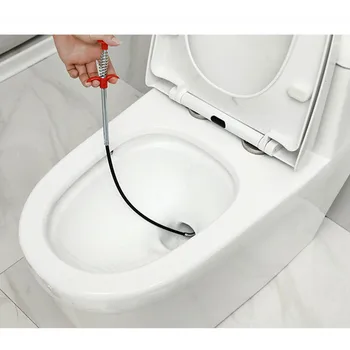 

Kitchen Through Sewer Dredger Household Hair Cleaner Spring Pipe Dredge Tool