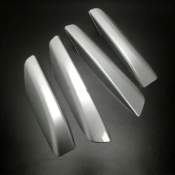 

DWCX 4PCS ABS Chrome Door Roof Rack Bar Rail End Leg Cover Shell Cap Fit for Toyota 4Runner 2003 2004 2005 2006 2007 2008 2009