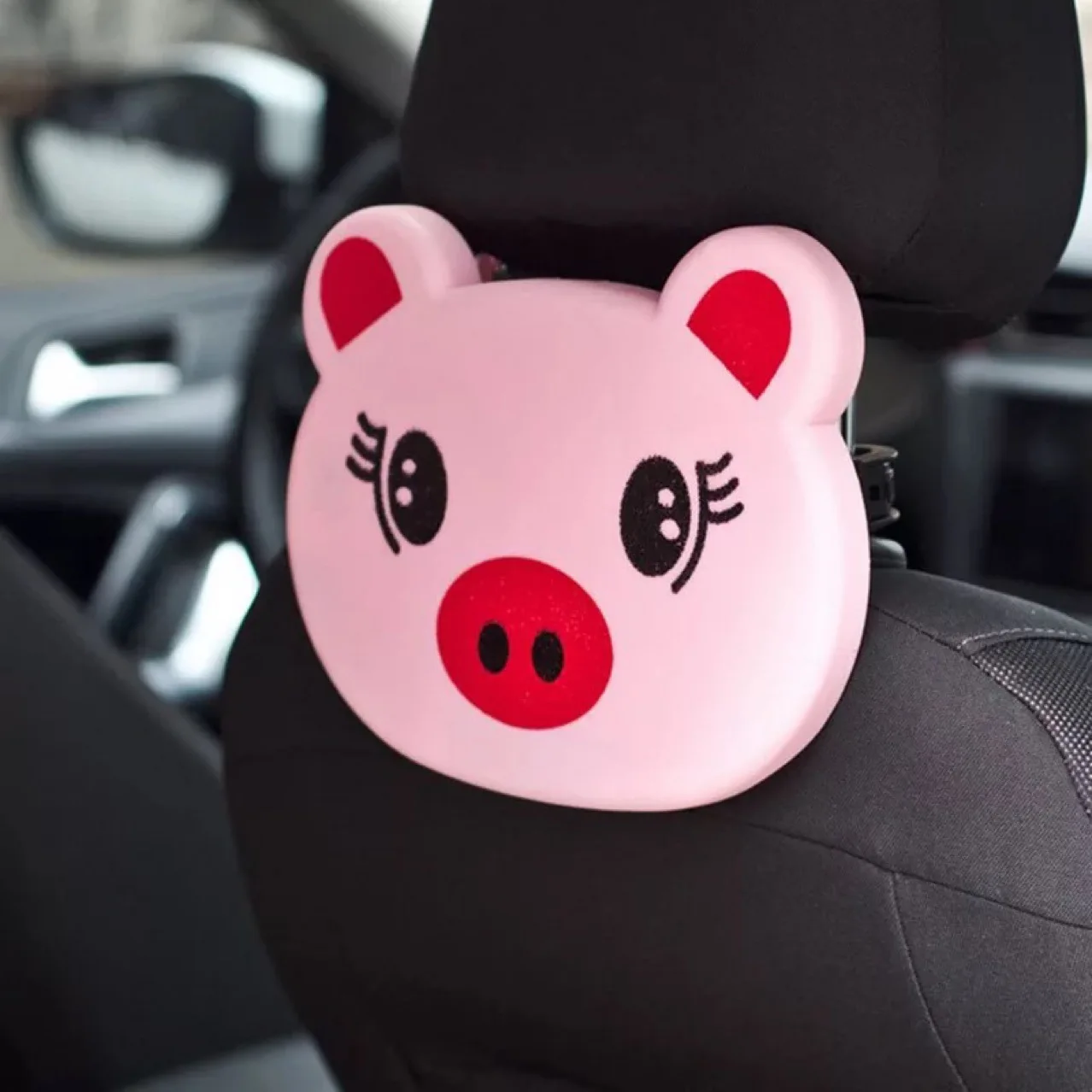 

Car Table Car Chair Folding Cartoon Cup Holder Car Mounted Foldable Small Dining Table Plate Storage Shelf