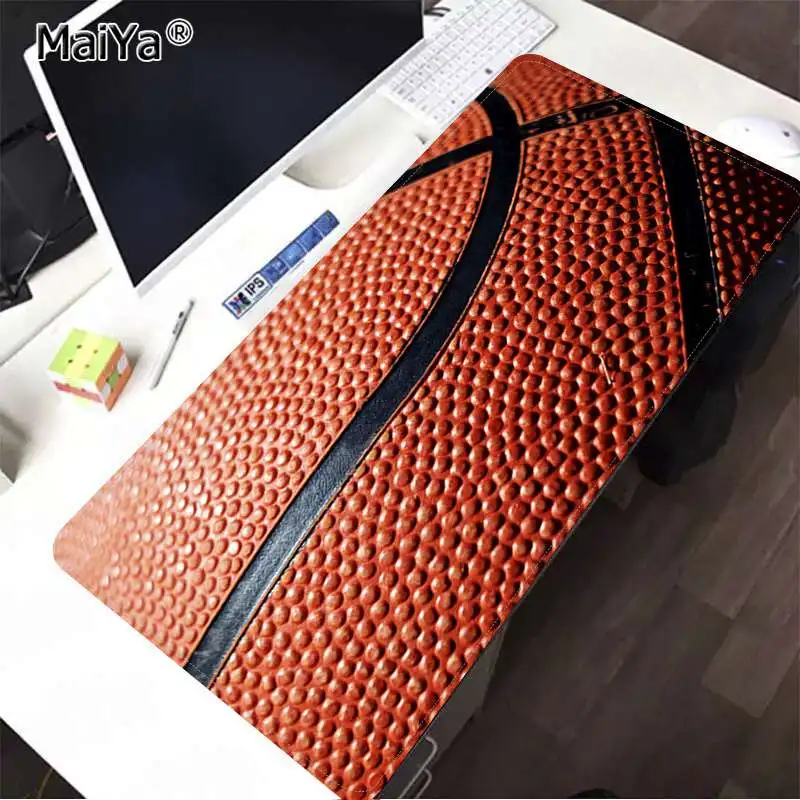 Lock Edge 30x80cm Maiya крутой резиновый коврик для компьютерной мыши для баскетбола большой коврик для мыши клавиатуры - Цвет: Lock Edge 30x80cm