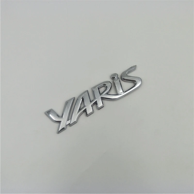 Для Toyota Yaris Автомобильный задний багажник значок эмблема логотип буквы наклейка