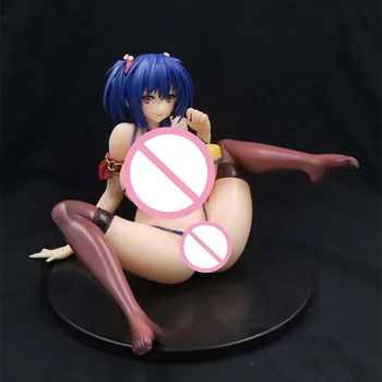 

Anime Q-six Nozomi Kusunoki Comic Hot Milk Cover Girl Soft Breast Sexy Girl PVC Action Figure Collectible Model doll toy 15cm