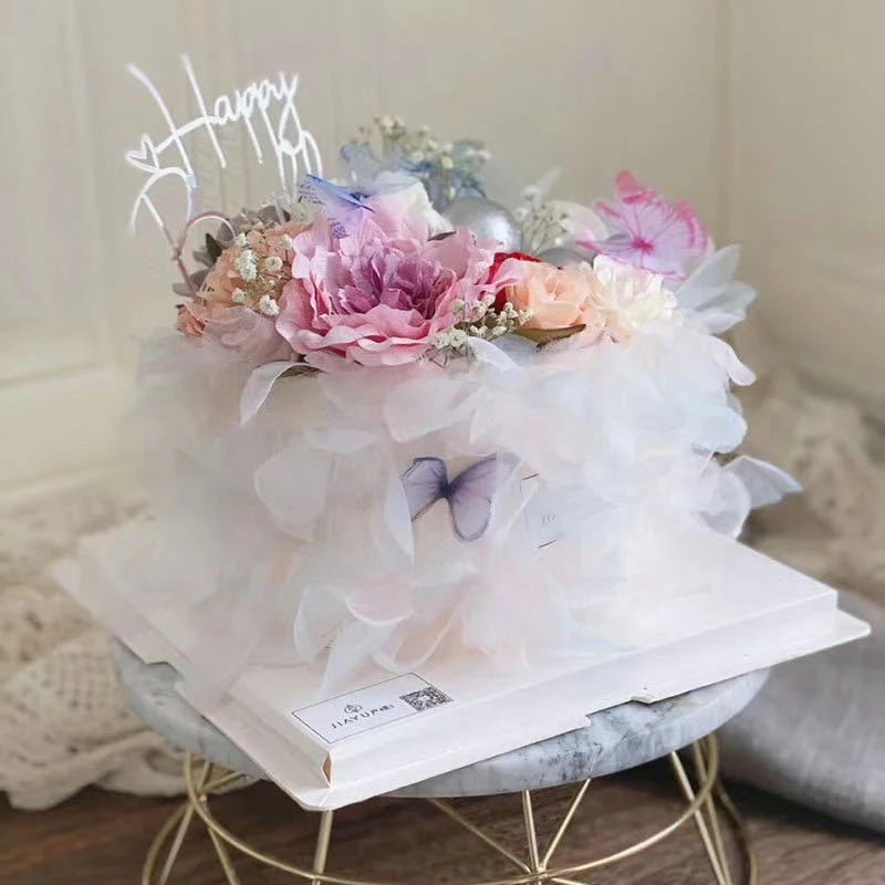 3D Chiffon Lace Flowers Sewing Decoration