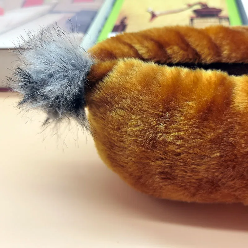 Dog Anime Indoor Slippers Warm Winter Home Fluffy New Fashion Men Women Bread Demon Soft Plush Shoes Unisex Cute Funny Christmas