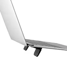 1 пара черный блокнот вентиляция ноутбука Подставка с вентилятором Подставка-радиатор складной для iPad MacBook Air Mac стол для планшета