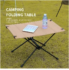 High Strength Aluminum Alloy Portable Ultralight Folding Camping Table Foldable Outdoor Dinner Desk For Family Party Picnic BBQ