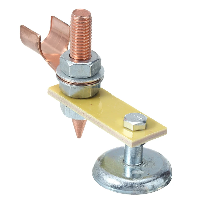 Welding Head Safety Wire Holder Magnetic Welding Support Ground Clamp With Copper Tail Welding Equipment electric soldering iron