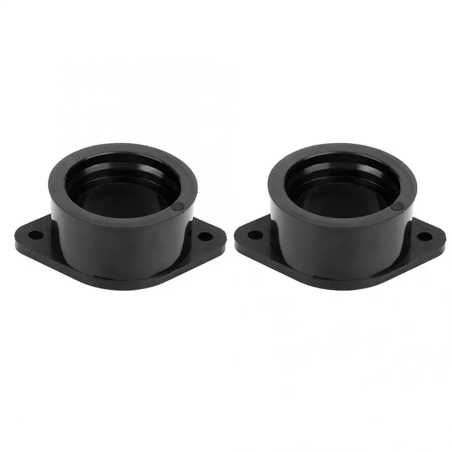 Fuel Supply 2Pcs Motorcycle Carb Intake Carburetor Interface Boot Joint Fit for Kawasaki 16065-1027 carburador de moto