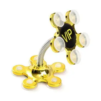 

2PCS Car Phone Bracket 360°Rotatable Portable Sucker Phone Holder Suction Cup Phone Mount Double-Sided Holder Car Accessories