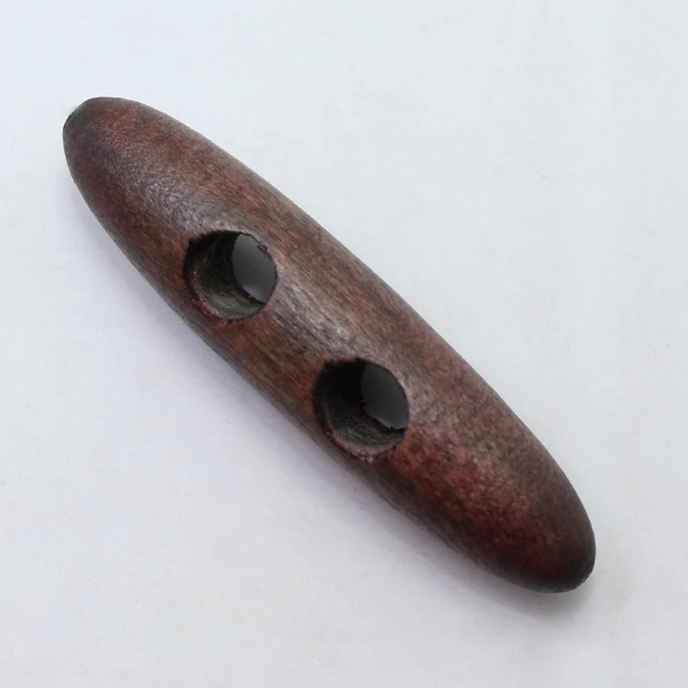 30mm Sewing Duffle Toggle Button 2 Hole Knitwear Coat Wooden