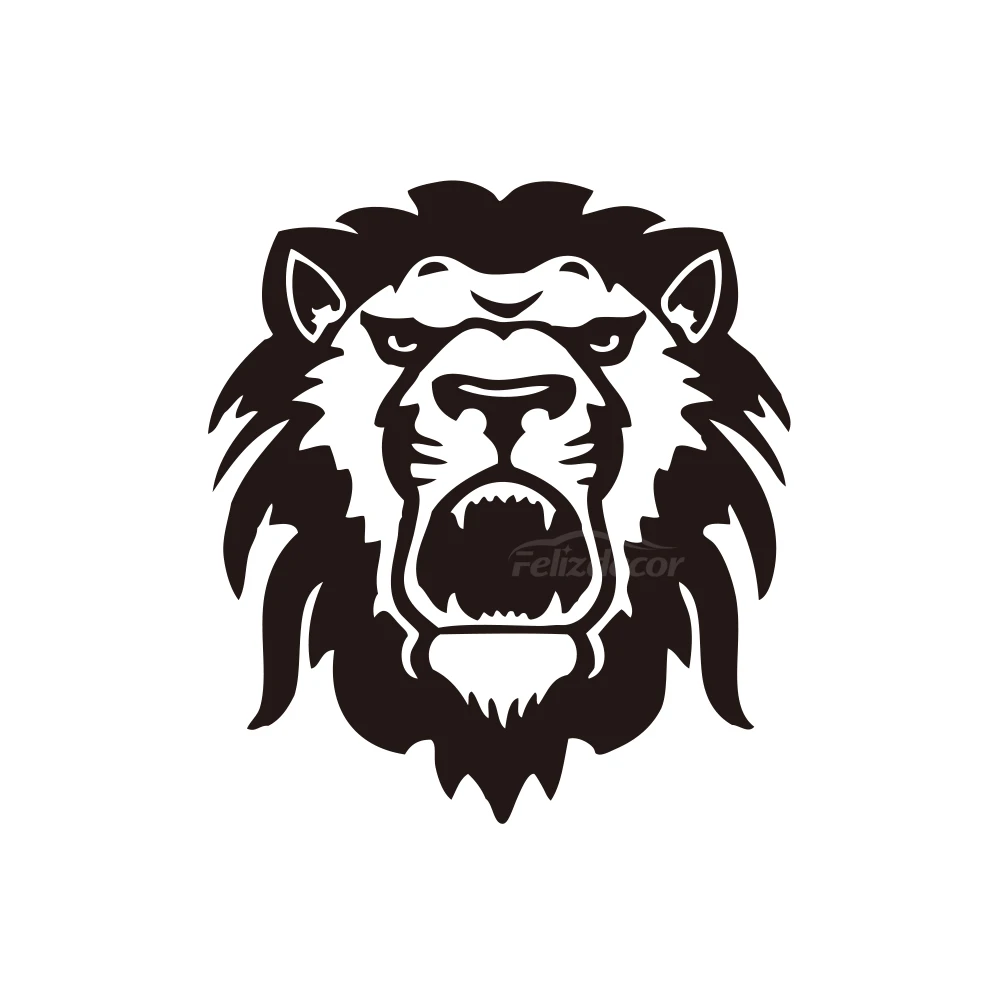 オリジナルのライオンの車の窓のステッカー 車の窓の装飾 クリエイティブなステッカー Zp0415 Car Stickers Aliexpress