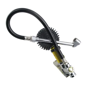 

Tire Pressure Gauge Refilling Table Flexible Hose Automobile Compressor Inflator