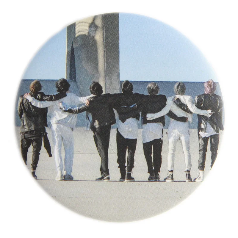 5 см 1 шт. Kpop Bangtan Boys новый альбом аксессуары для одежды шляпы рюкзака шпильки под