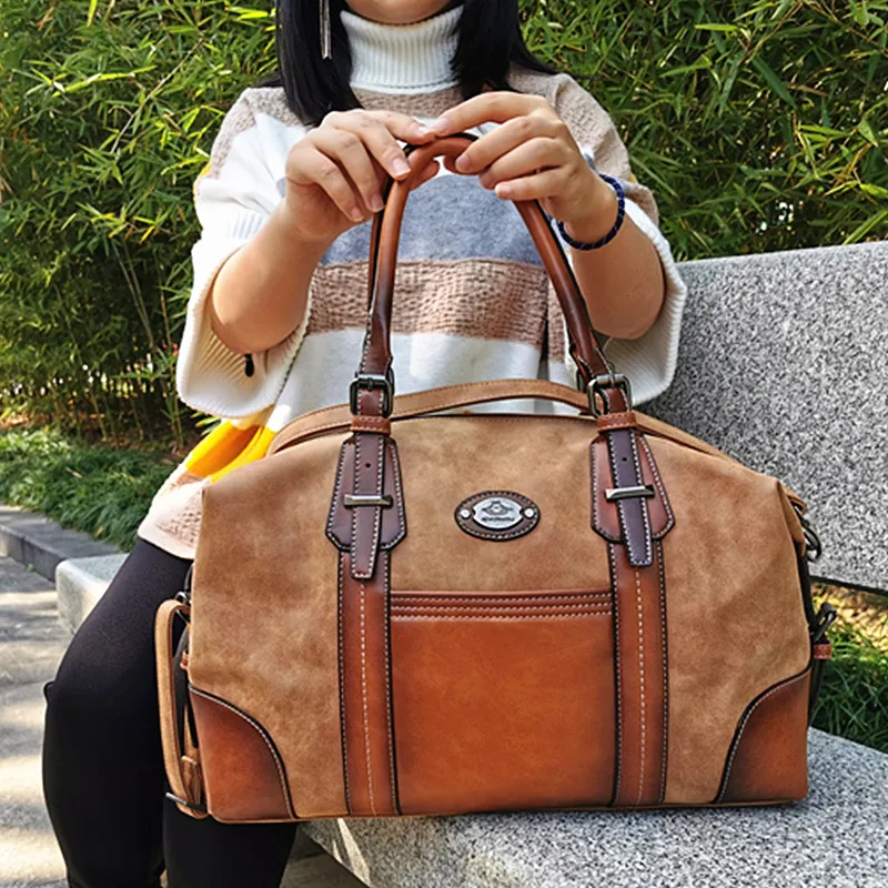 Shoulder-Bags Handbag Crossbody-Bag Travel Large-Capacity Retro Women Ladies Famous-Brand