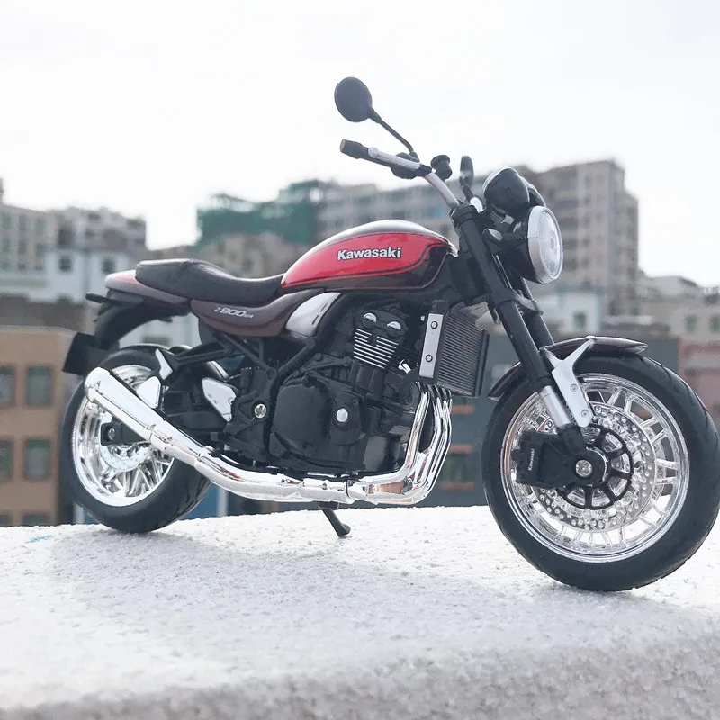Модель мотоцикла Maisto в масштабе 1:12 Kawasaki Z900RS из сплава под давлением реальная