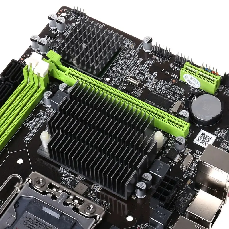 X58 LGA1366 Motherboard M-ATX 2xDDR3 DIMM 16G Support REG ECC Server Memory and Xeon Processor Motherboard